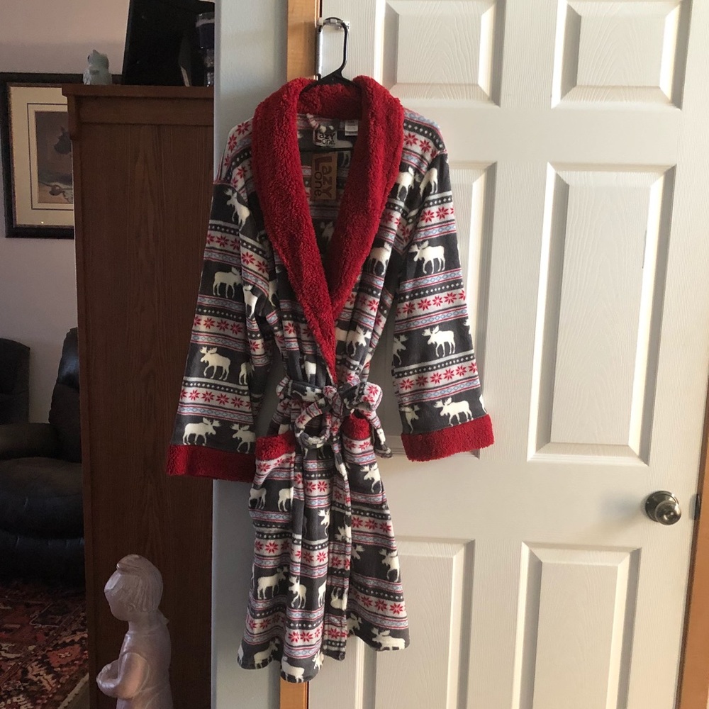 Soft cozy robe